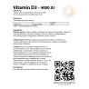 High Dose Vitamin D3 4000 IU - One Year Supply | Meeknest